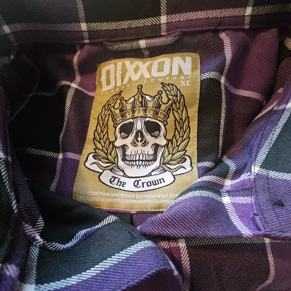 Women's XL Dixxon Flannel "The Crown" - Picture 3 of 6